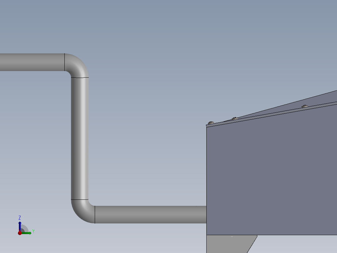 油水分离solid works