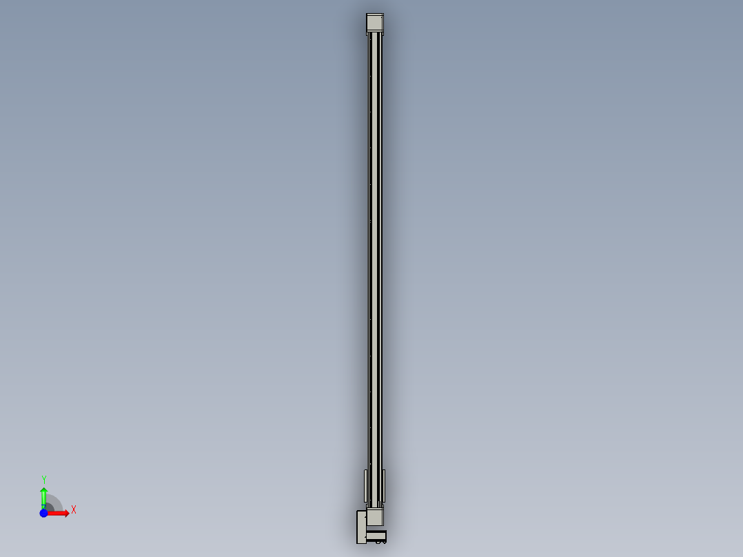 欧规系列-GB8-L96-S2400-BL-P40-MS3前视图