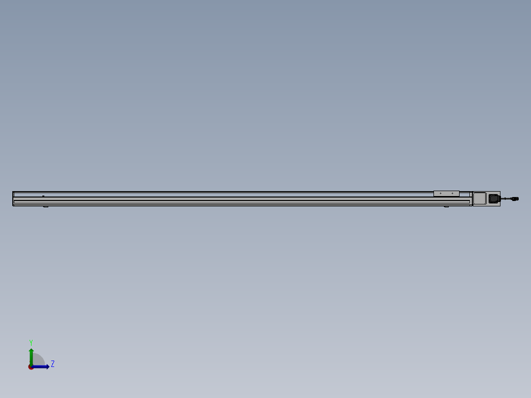 精密模组MT100-L78-1700-R-M10-C4左视图