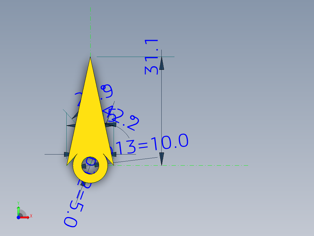 UG手表模型前视图