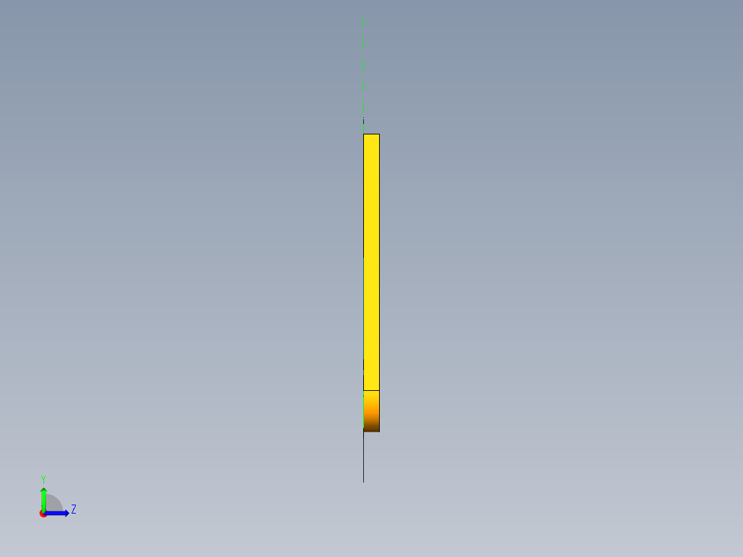UG手表模型左视图