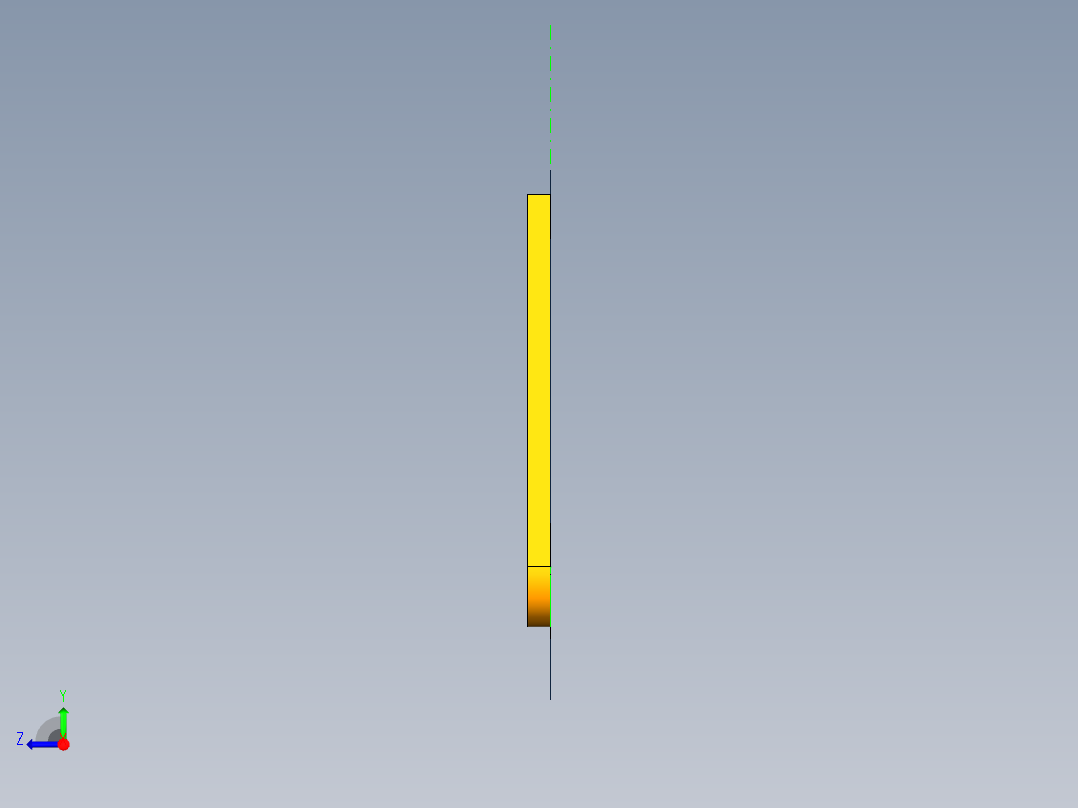 UG手表模型右视图