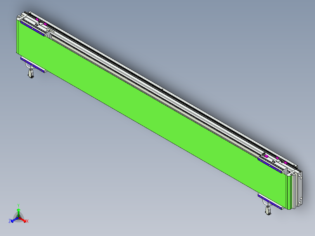 威洛博VL系列3d模型模组2VL22H2Y-S1600正等轴测图