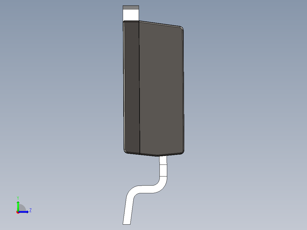 带有7个引脚-连接的TO263封装左视图