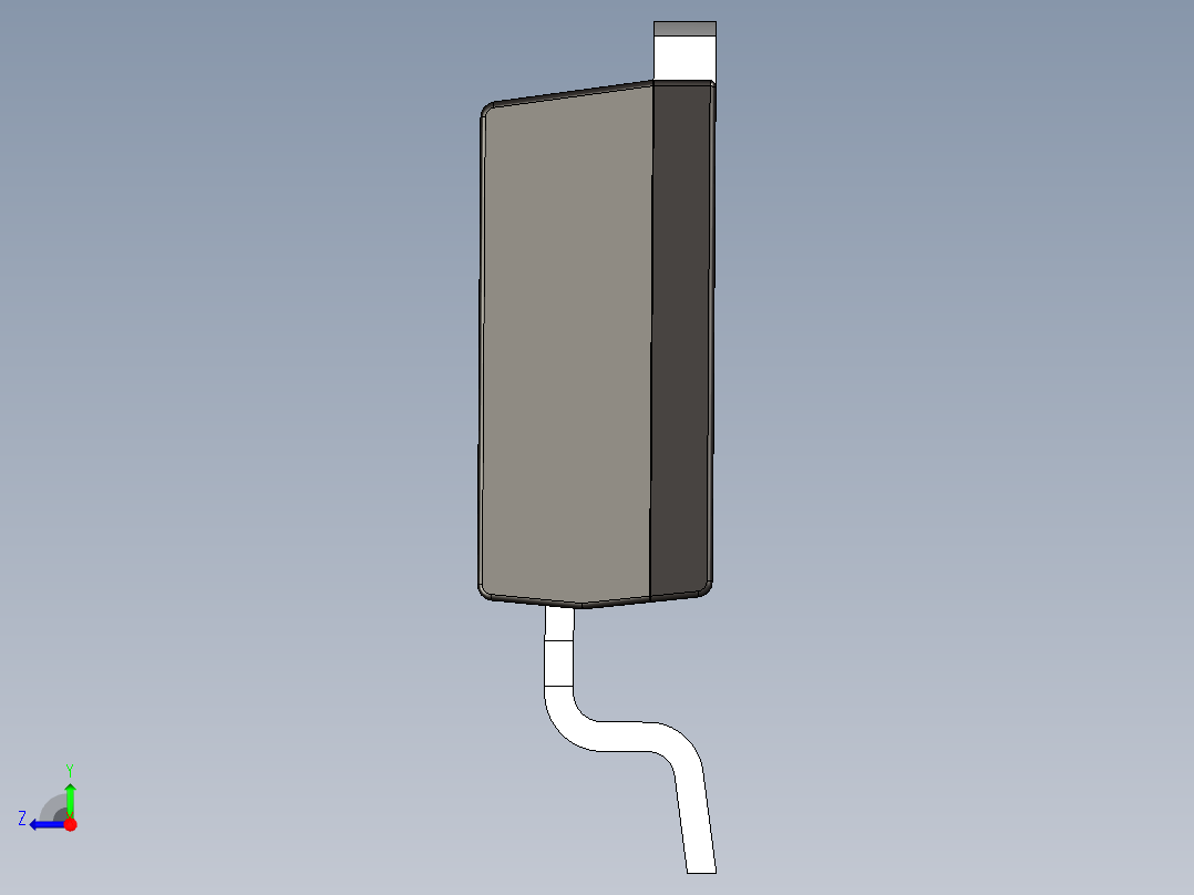 带有7个引脚-连接的TO263封装右视图
