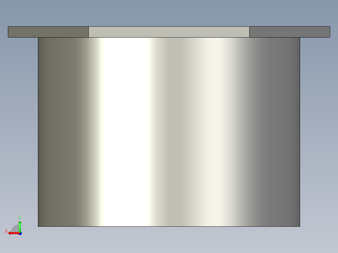 船舶管路系统SeaCor_ReducerBushing_SxSPIG_37J137291_2.5in x 1.5in后视图