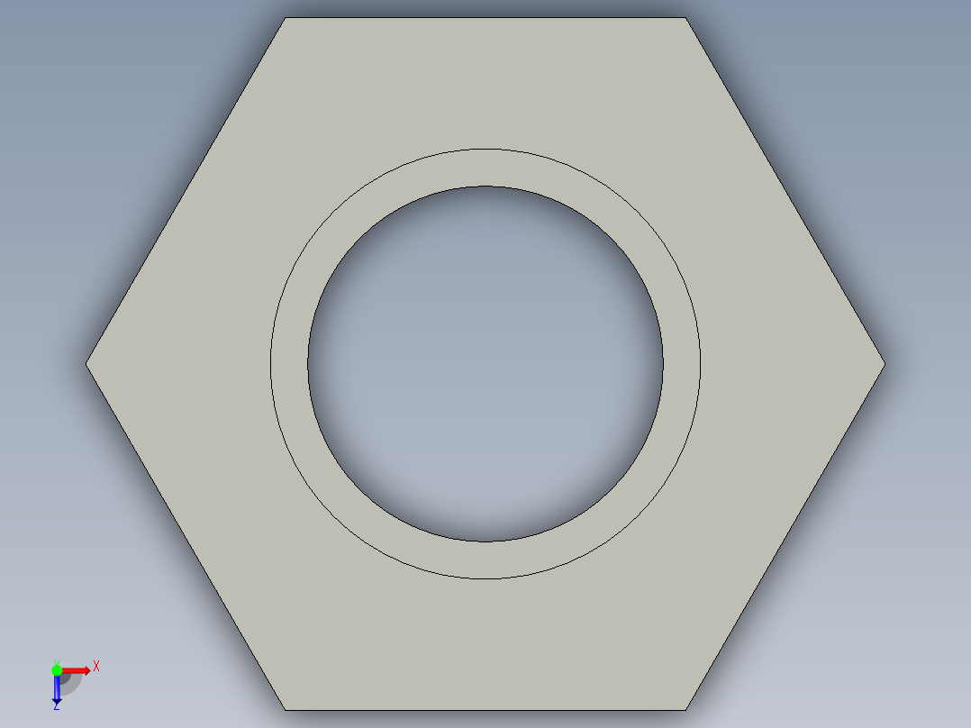 船舶管路系统SeaCor_ReducerBushing_SxSPIG_37J137291_2.5in x 1.5in俯视图