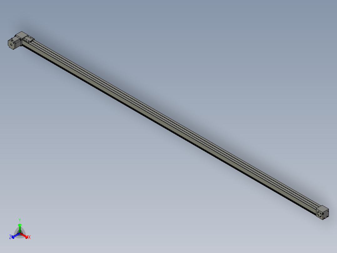 模组FBL80E3800-L正等轴测图