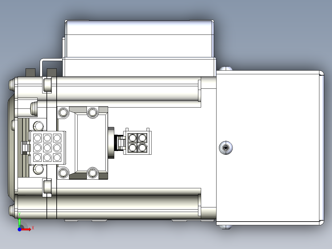 威洛博LB.GB同步带传动--欧规系列LB6A-L65-S1400-BL前视图