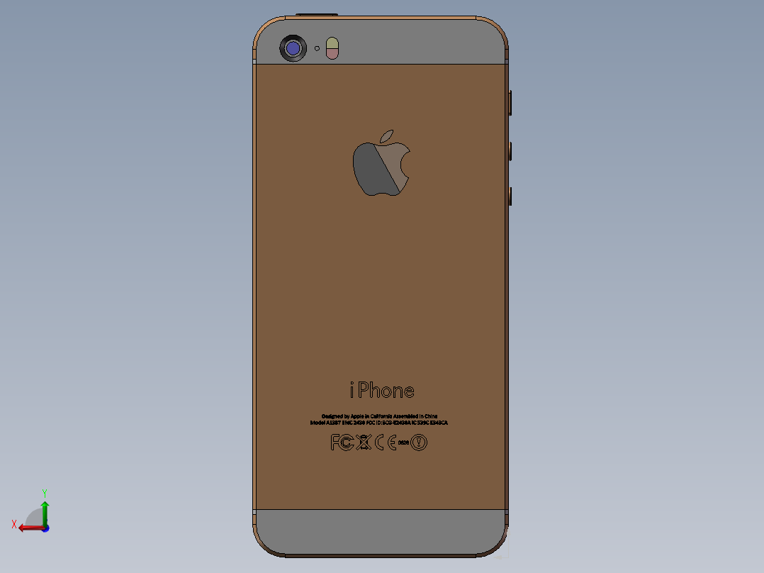 Phone 5s后视图