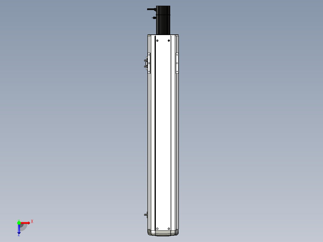 Toyo东佑达直线模组-ETH13-650-BC-200W+煞車俯视图