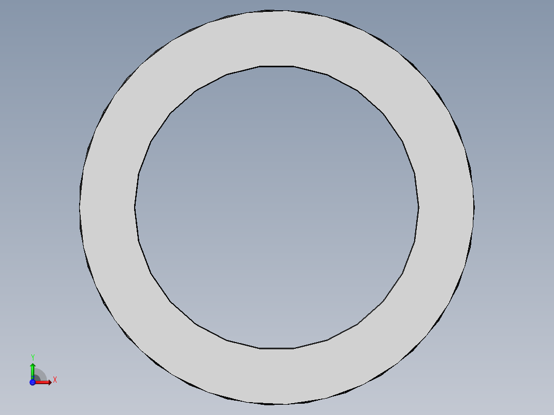 电机定转子有限元分析前视图