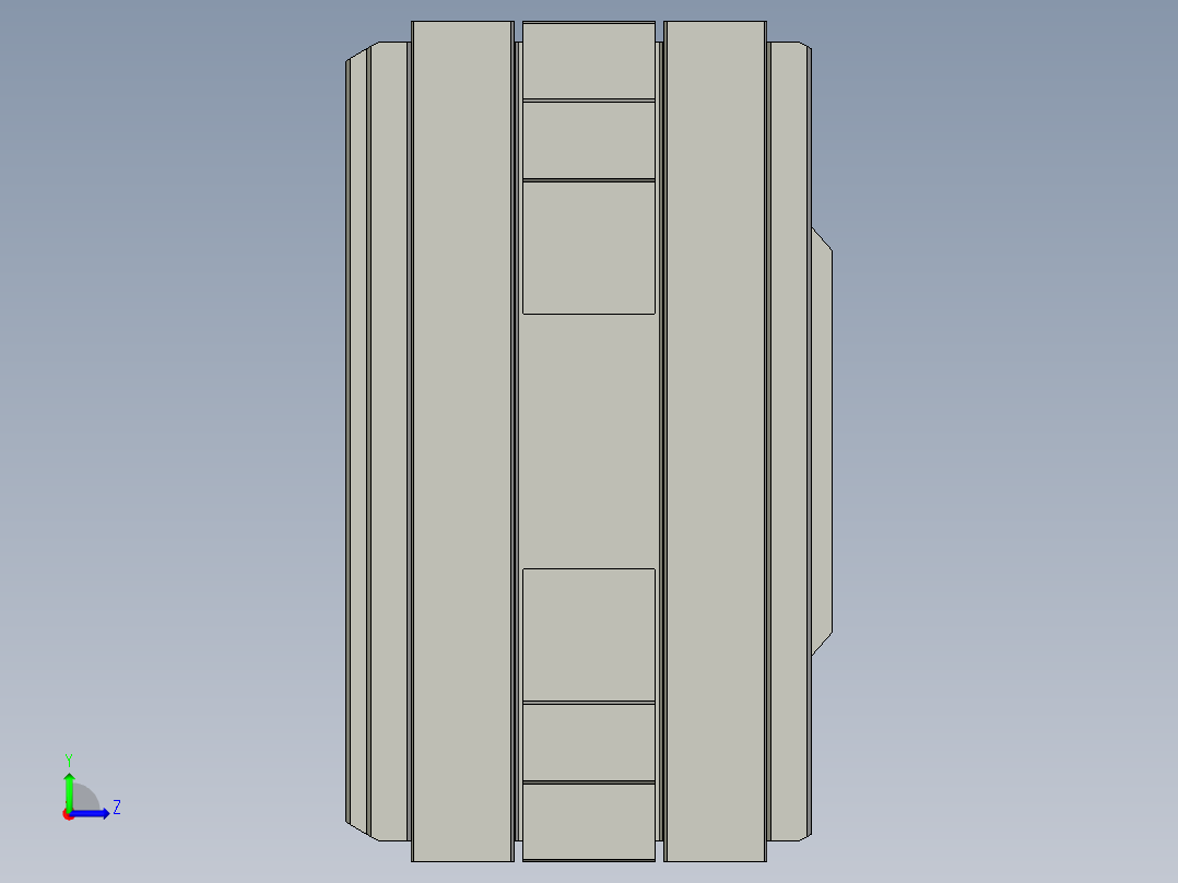 普通气爪PH01K-100左视图