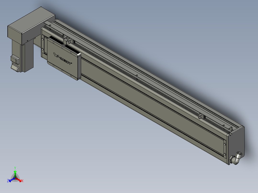 威洛博VBC12-S600-BRU-P40正等轴测图