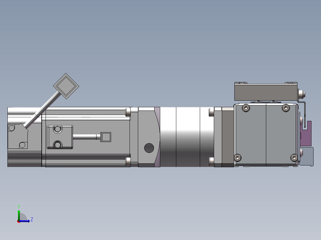 欧规同步带GTB65-CR-400W左视图