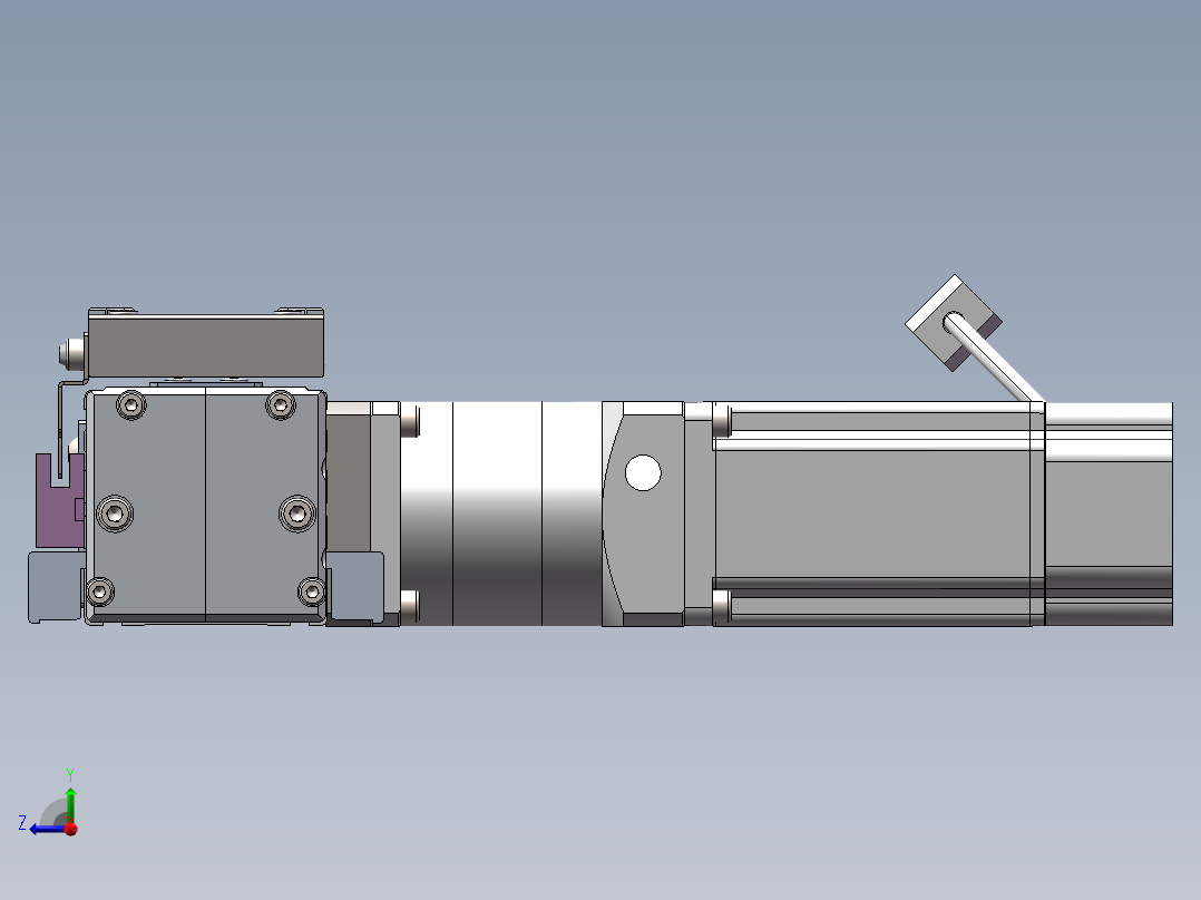 欧规同步带GTB65-CR-400W右视图