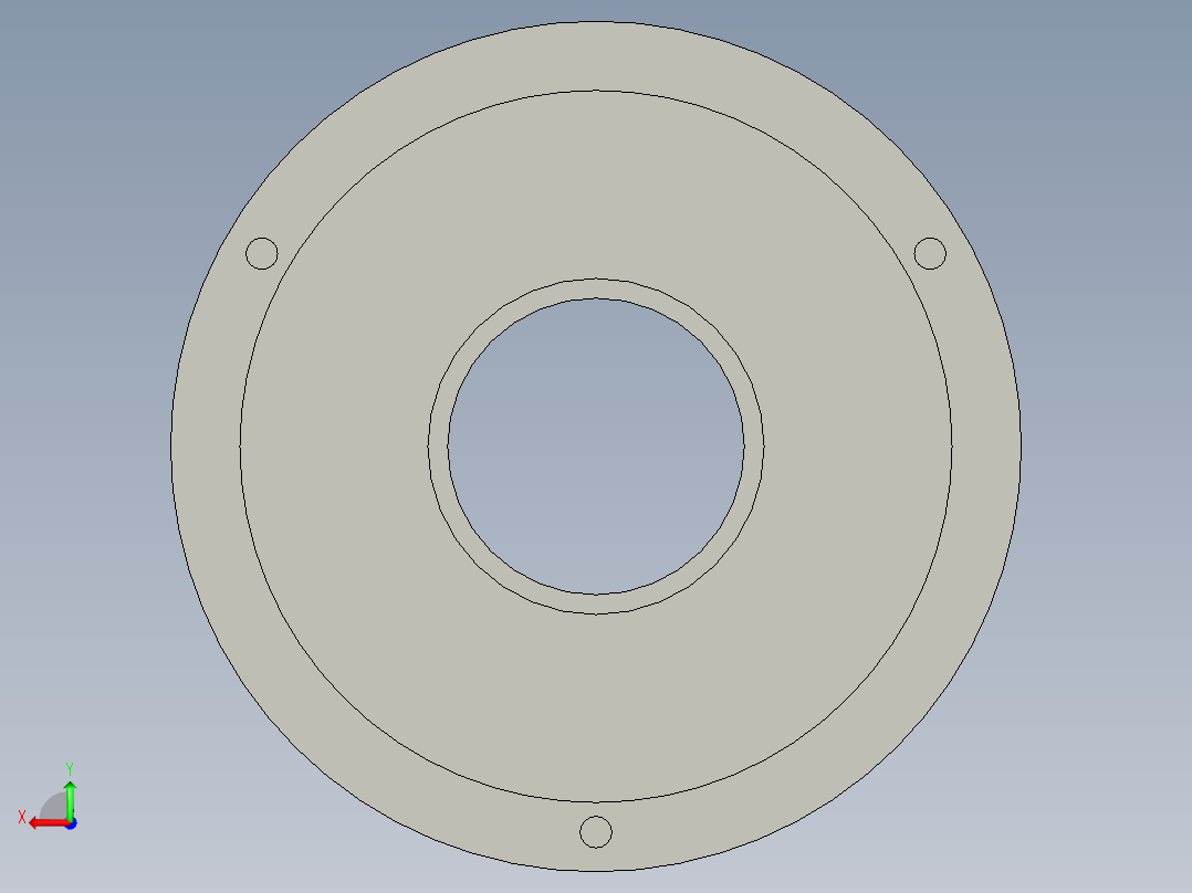 基恩士CA-DRR4F_kc图纸模型后视图