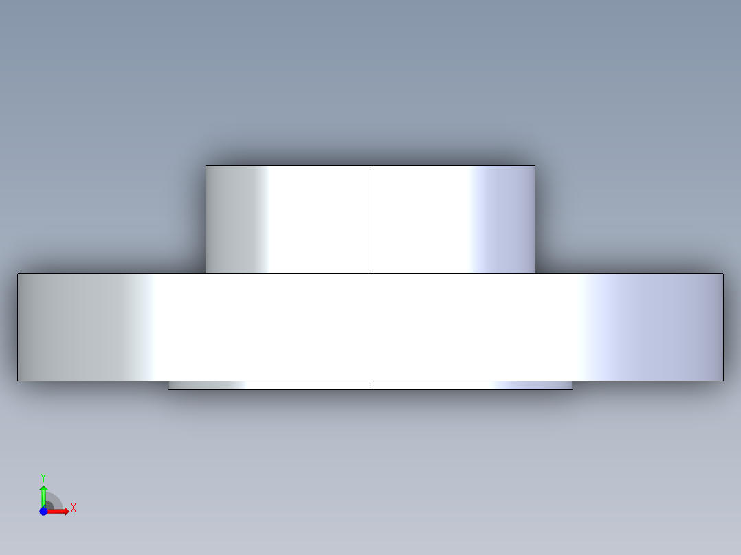 CPVC管件27-Sch80_Flange Vanstone_FPT_9855-015_1.5in前视图