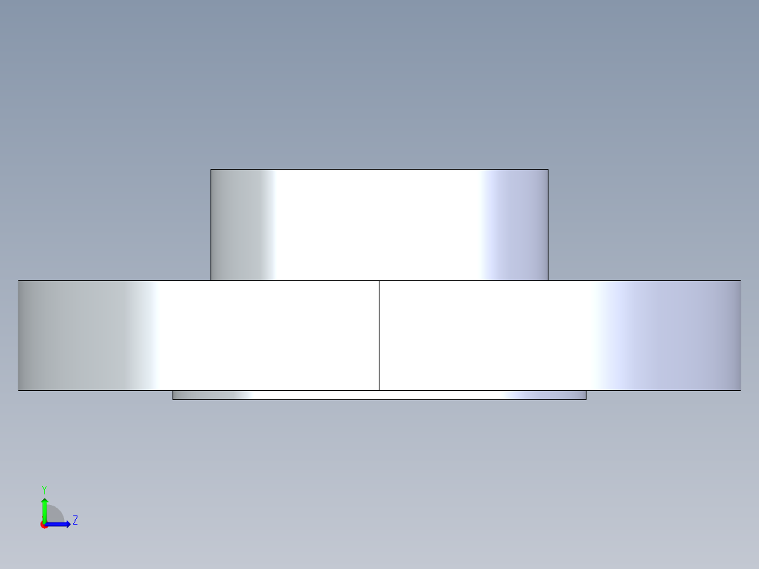 CPVC管件27-Sch80_Flange Vanstone_FPT_9855-015_1.5in左视图