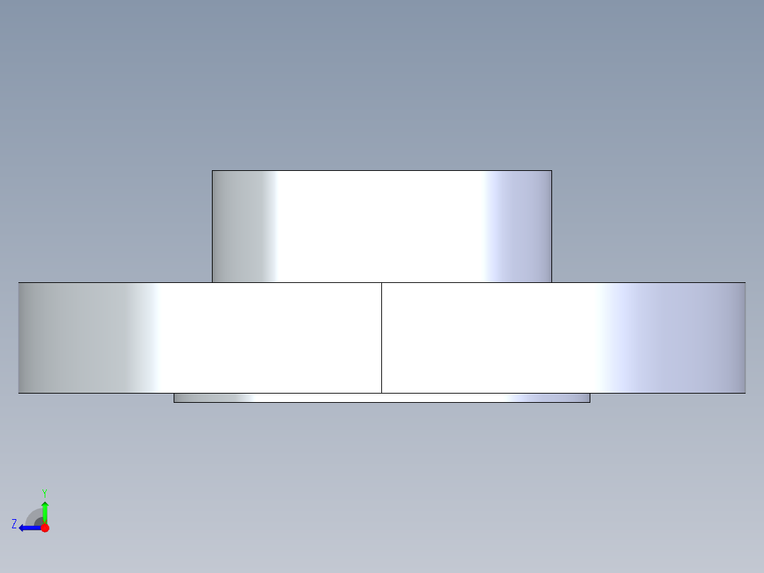 CPVC管件27-Sch80_Flange Vanstone_FPT_9855-015_1.5in右视图