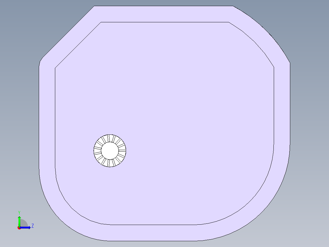 MK1序列式变速箱内部结构左视图