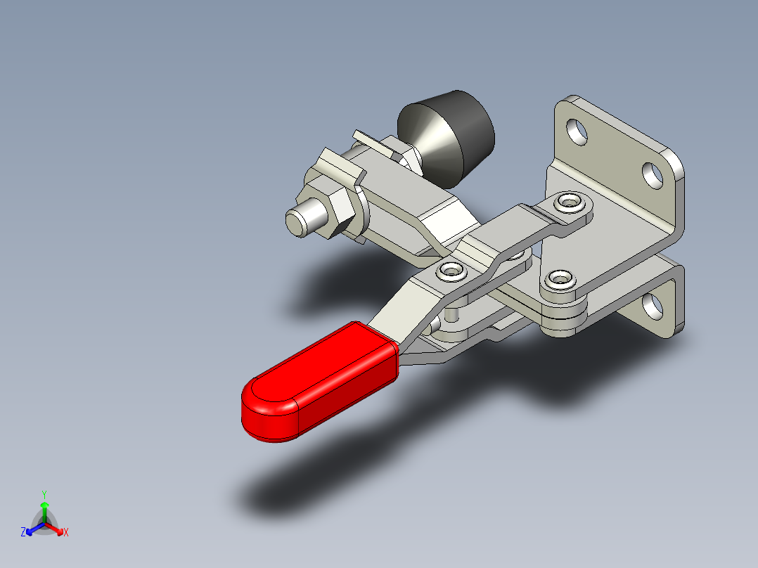垂直式夾鉗SSP(C)-<span style='color: red'>3D</span>多系列多零件图纸模型