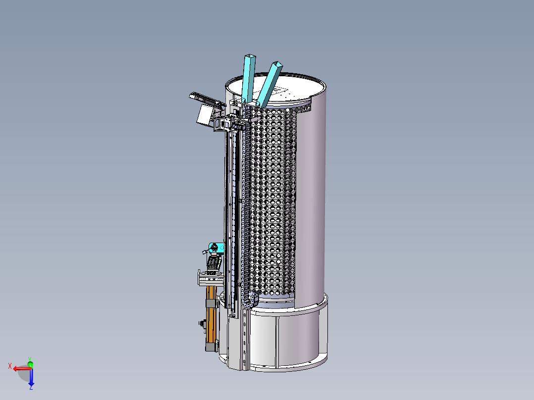 蜂巢式存储料仓sw18可编辑