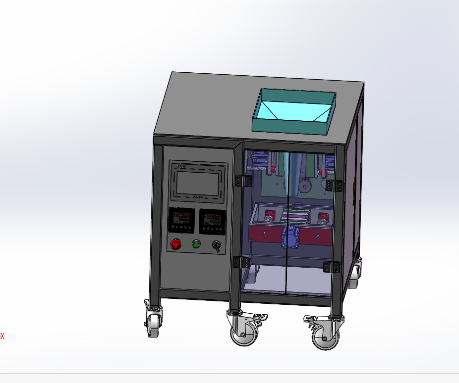 小零件打包机捆包机sw18可编辑