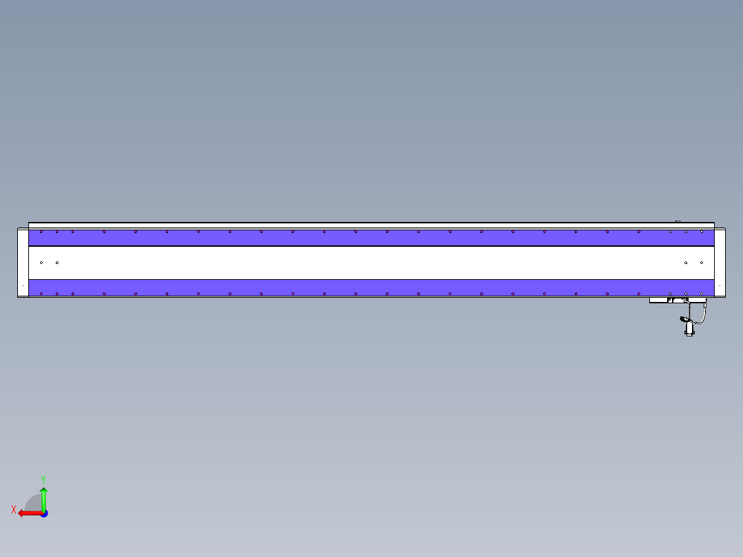 威洛博VL系列3d模型模组VL22H2Y-S1950后视图