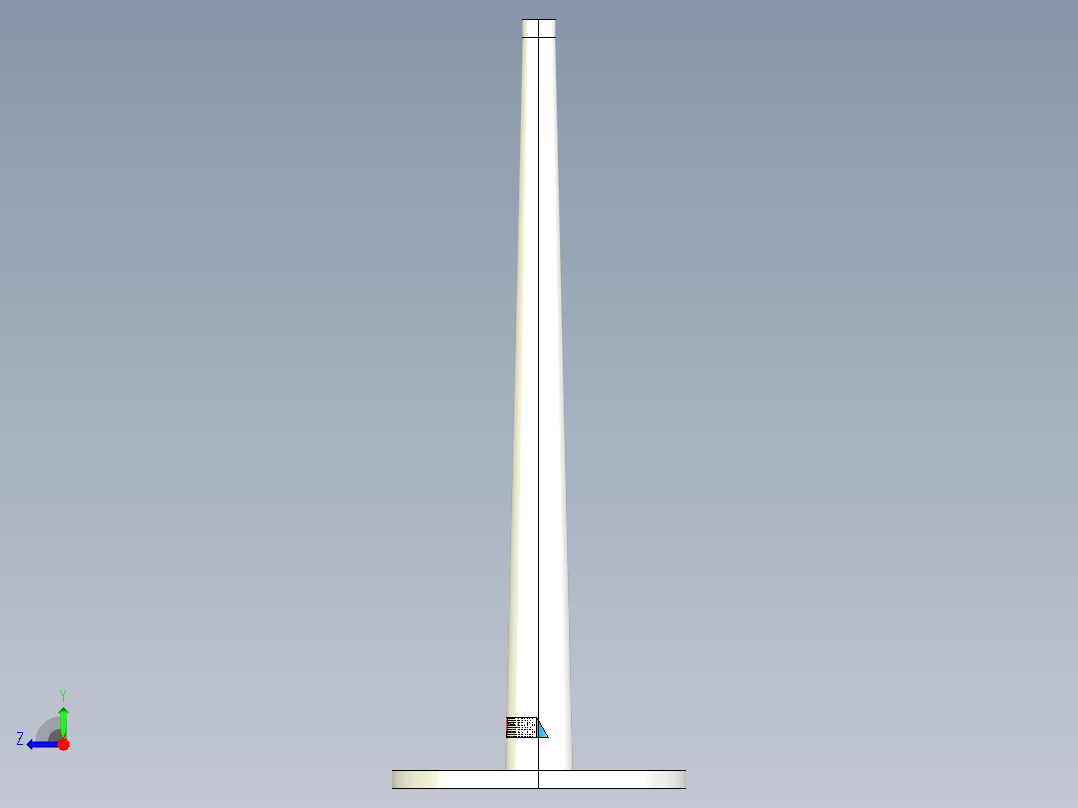 烟囱 130+24.5.10+002右视图