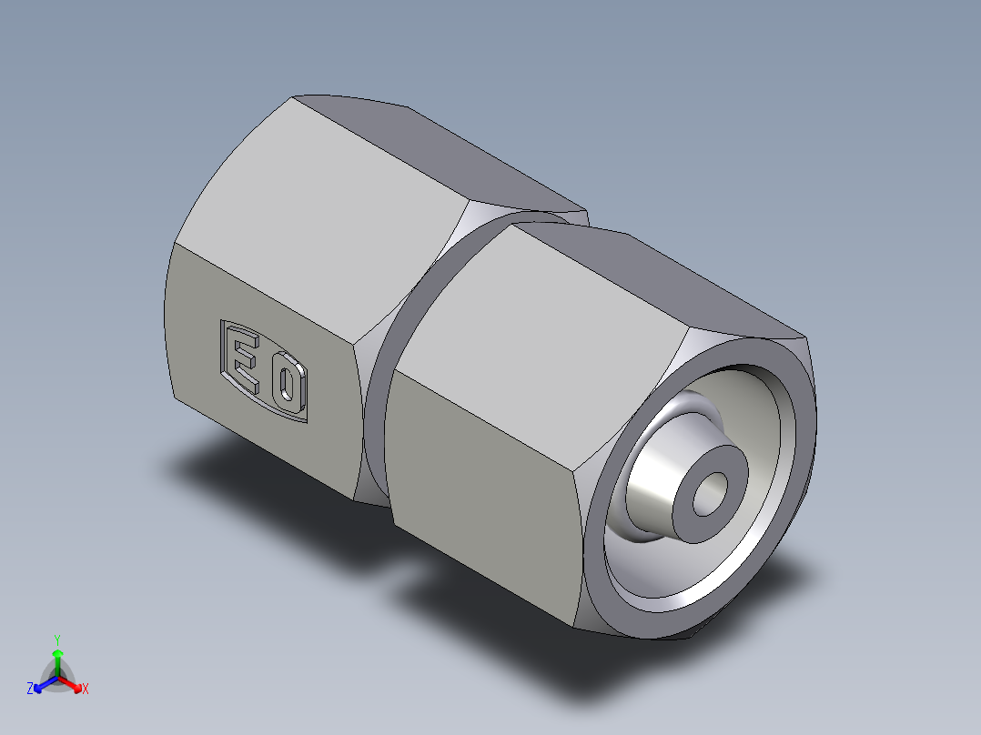 卡套式工业通用硬管接头EO_Swivel_union_GZ06SCF