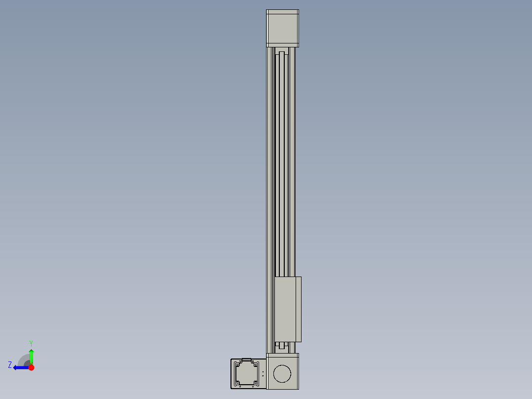 欧规系列-GB8-L96-S600-BLD-P40-MS3右视图