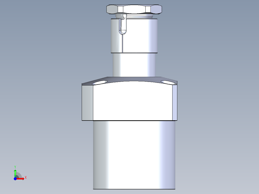 KOSMEKLHA1050-SR-Y60多系列多零件图纸模型前视图