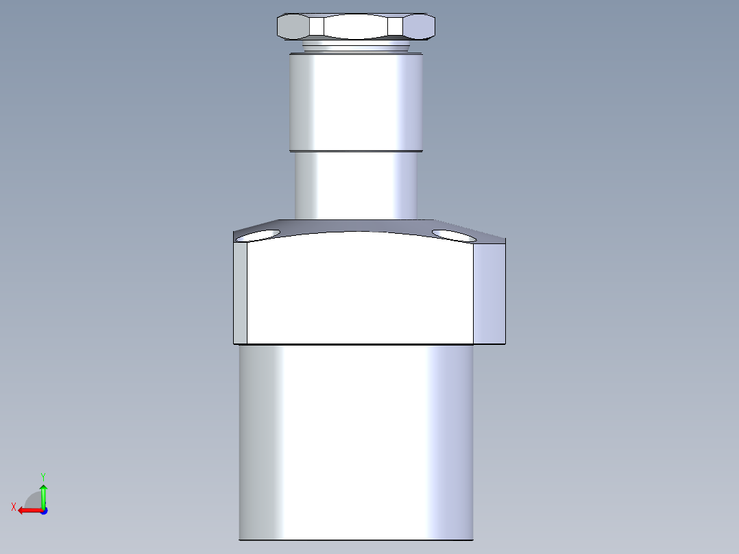 KOSMEKLHA1050-SR-Y60多系列多零件图纸模型后视图