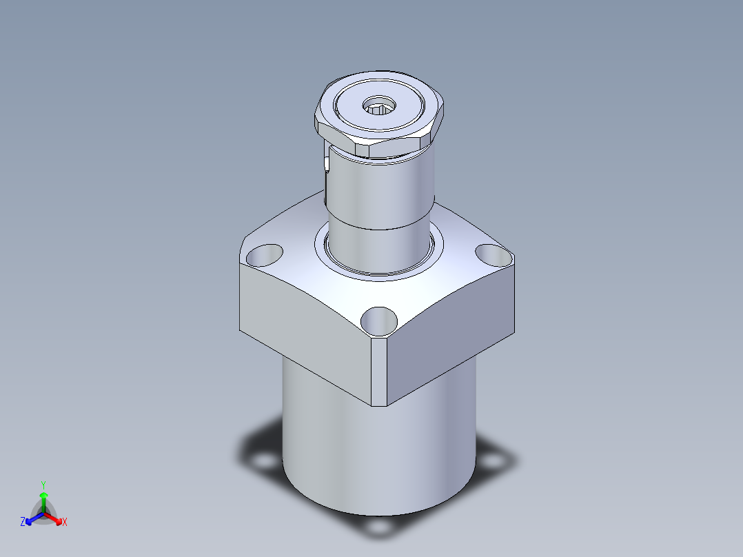 KOSMEKLHA1050-SR-Y60多系列多零件图纸模型正等轴测图
