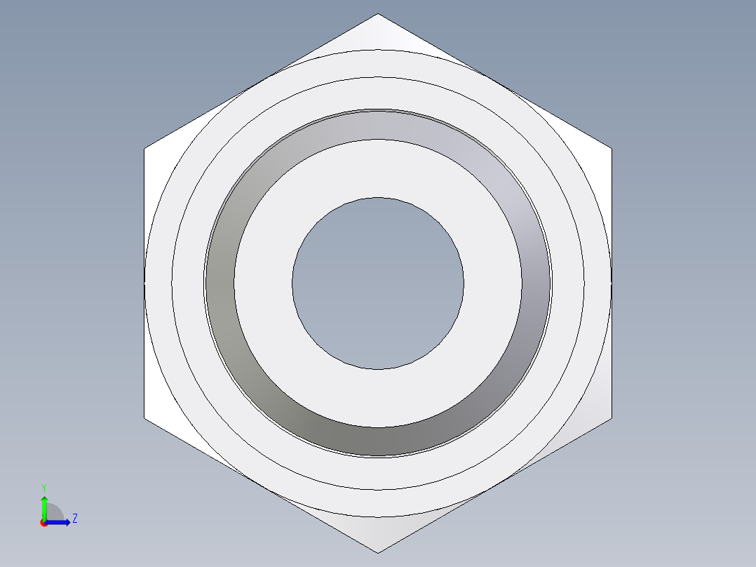 卡套式工业通用硬管接头EO_Standpipe_connector_EVGE10LMEDCF左视图