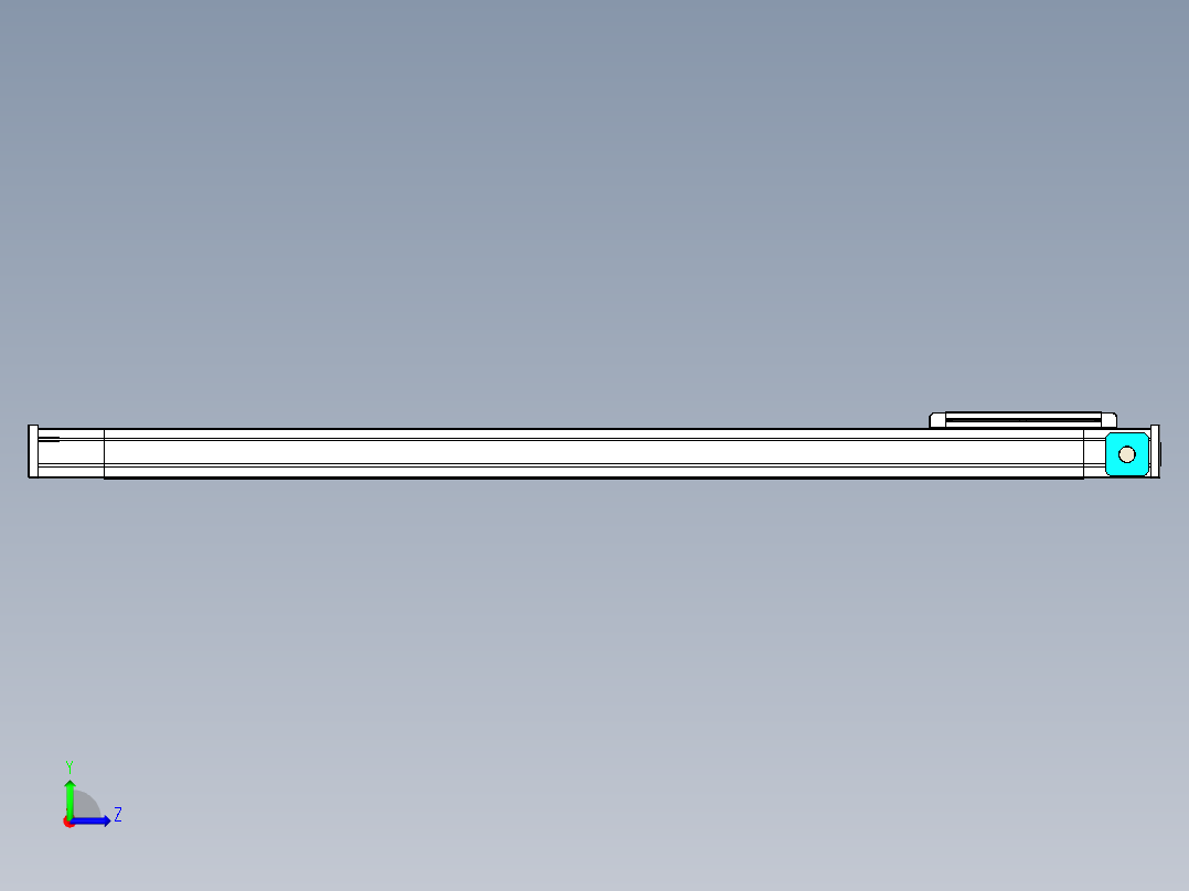 欧规系列-LB6-L130-C-S1100-BL-P40-D3左视图