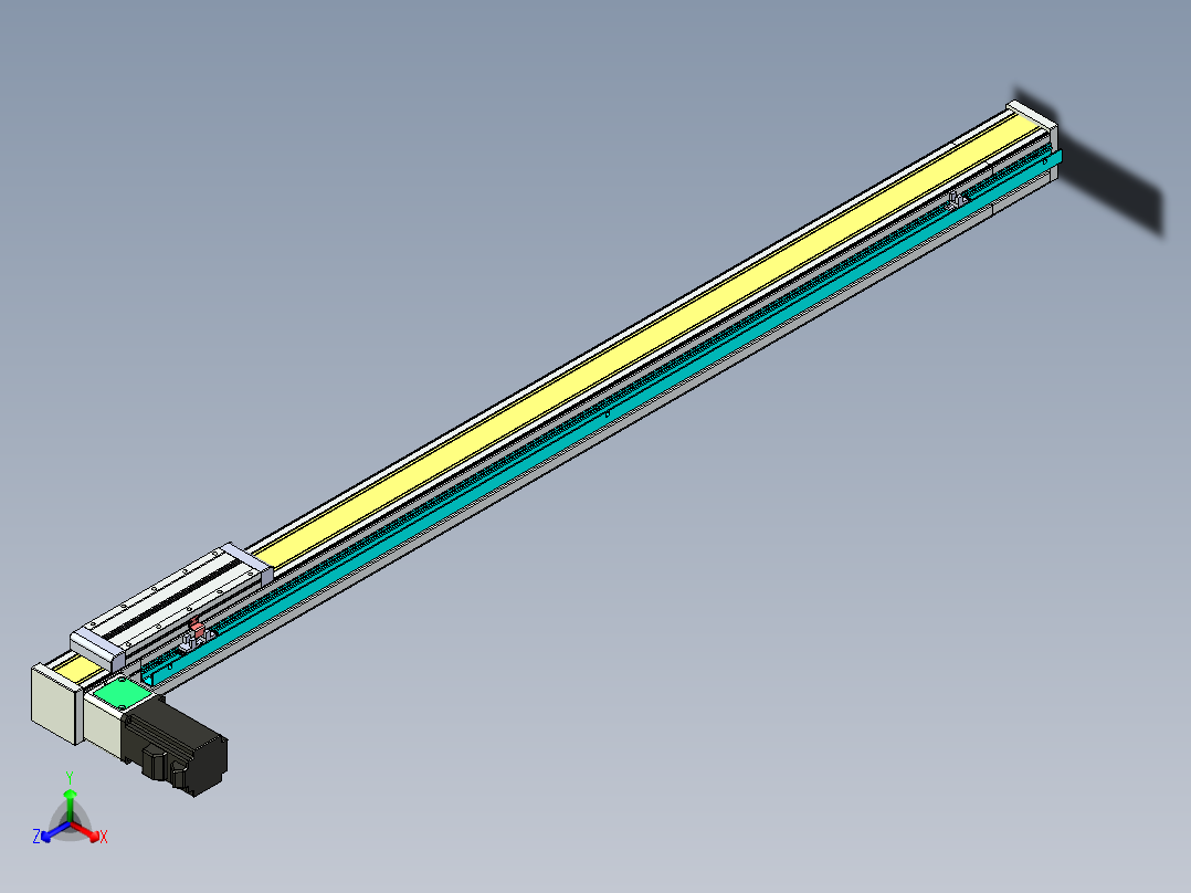 欧规系列-LB6-L130-C-S1100-BL-P40-D3正等轴测图