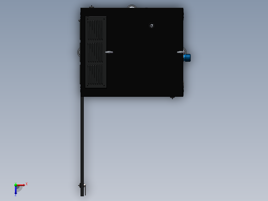 2023.02月-窑炉尾气在线监测系统（sw18可编辑+工程图+bom）俯视图