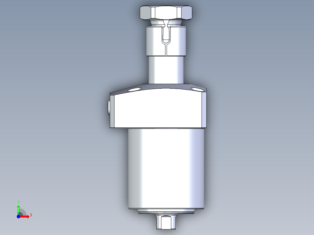 KOSMEKLHA0480-GRD多系列多零件图纸模型前视图