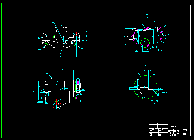 QC016-捷达汽车浮动钳盘式制动器制动器设计[前轮]汽车类设计[全套CAD和文档]
