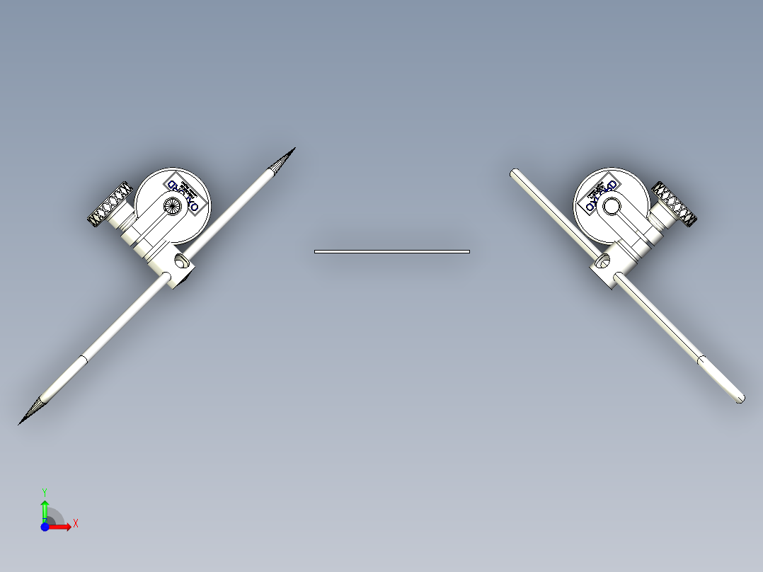 磁性底座前视图