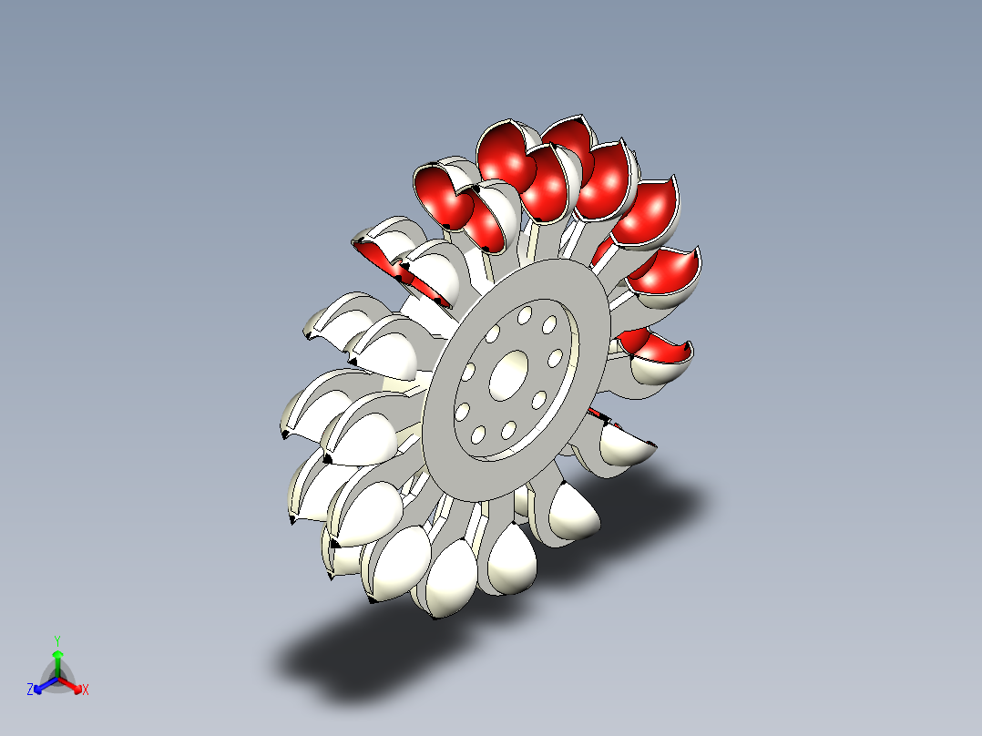 冲击式水轮机叶轮