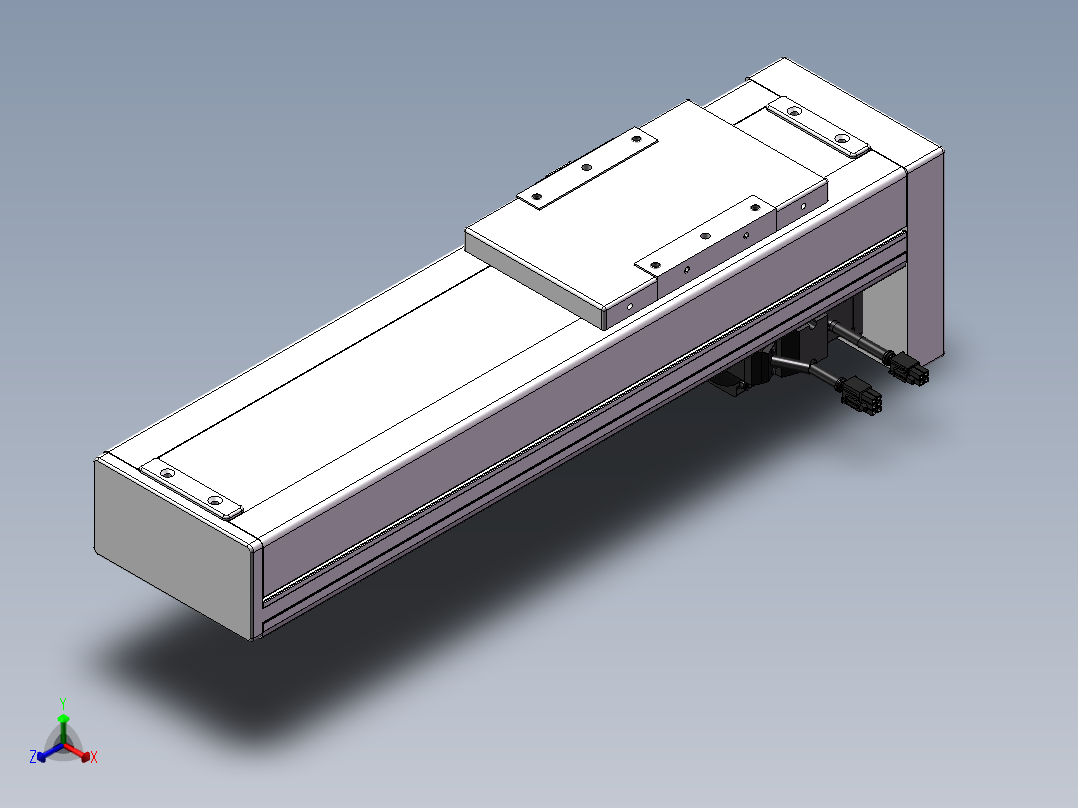 精密模组MC140-L05-250-BM-M200-C4正等轴测图
