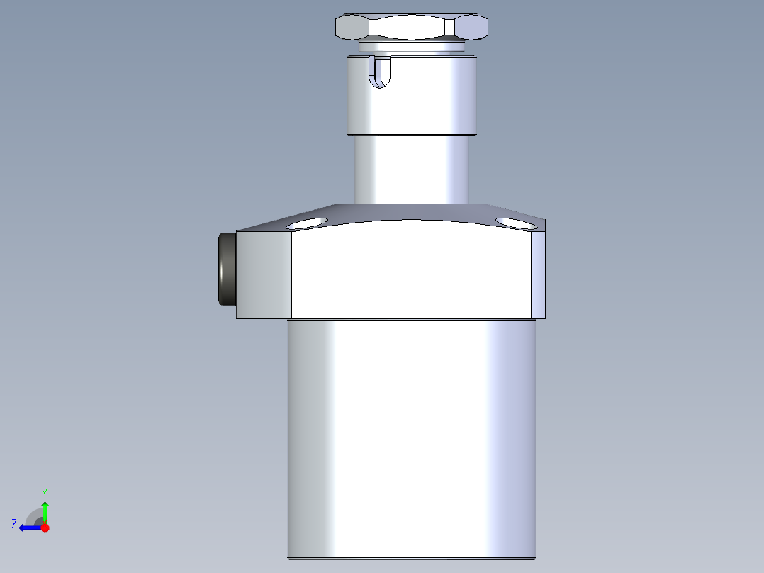 KOSMEKLT0650-CR-Y60多系列多零件图纸模型多系列多零件图纸模型右视图