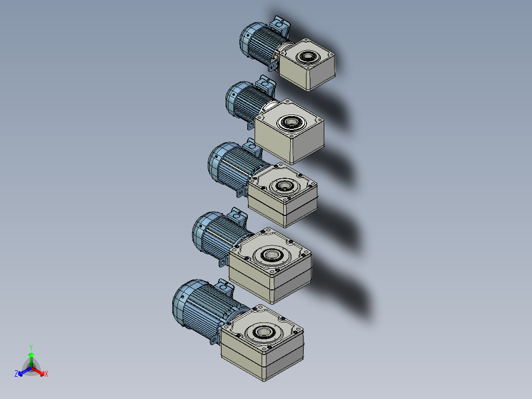 蜗轮蜗杆减速器电机