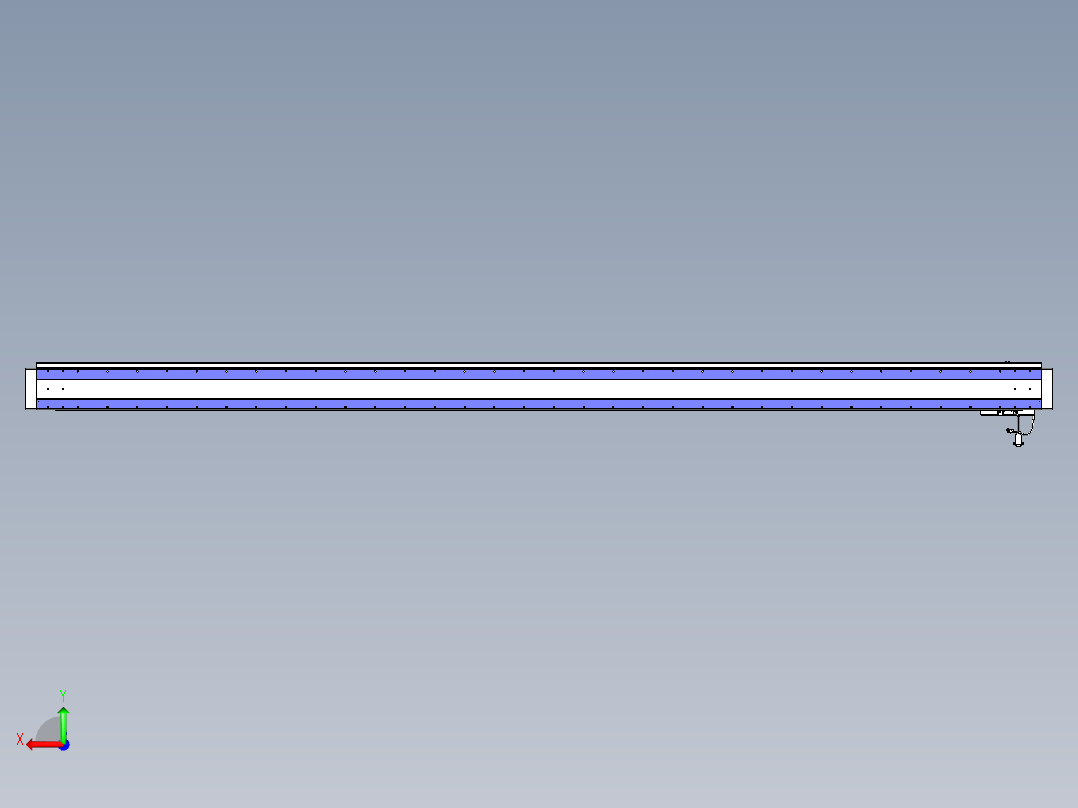 威洛博VL系列3d模型模组VL14S2Y-S3150后视图