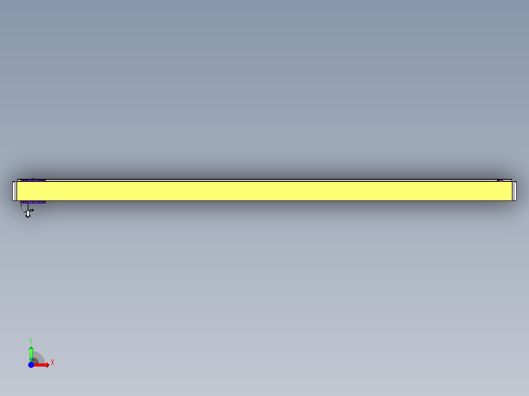 威洛博VL系列3d模型模组VL14S2Y-S3400前视图