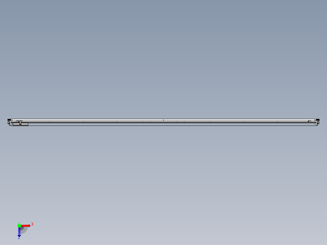 威洛博VL系列3d模型模组VL14S2Y-S3400俯视图