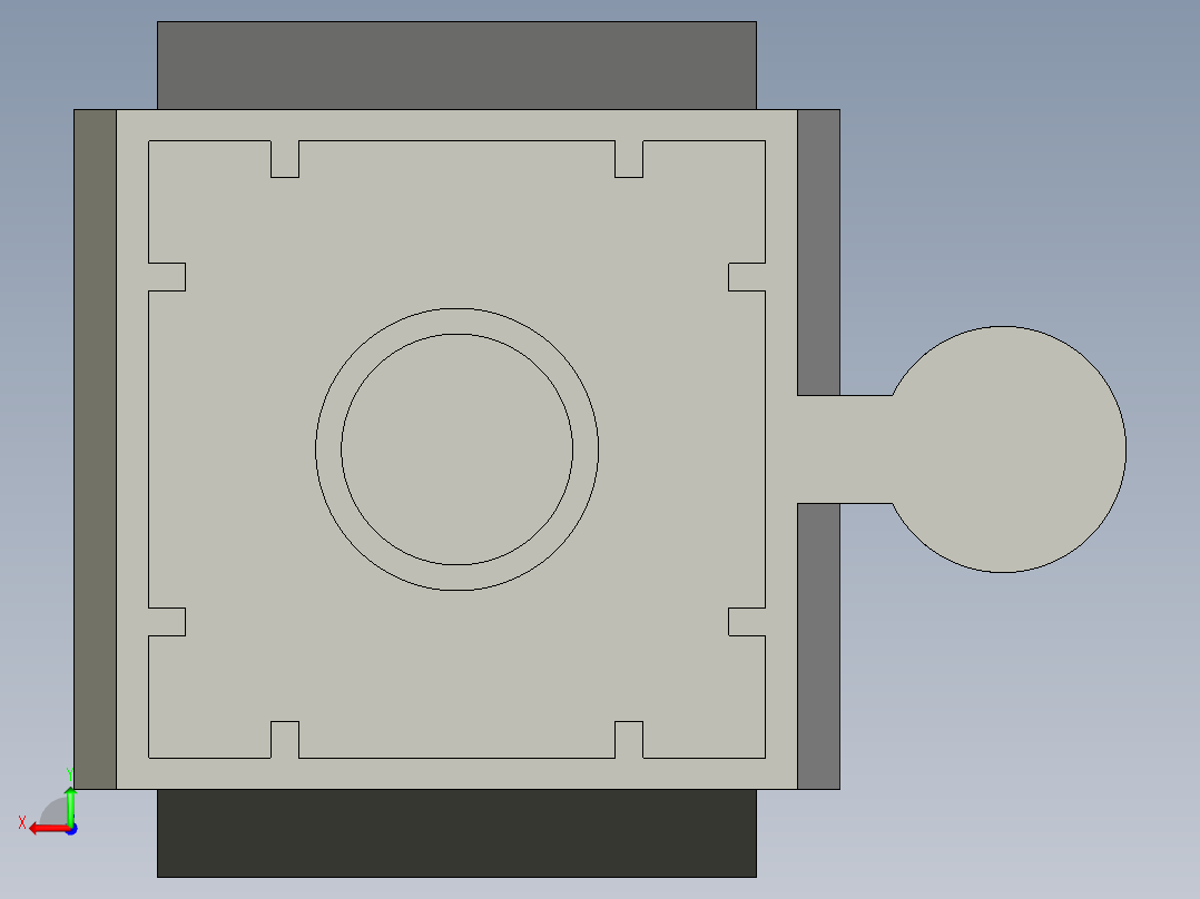 Brio 至 Duplo 转换器块后视图